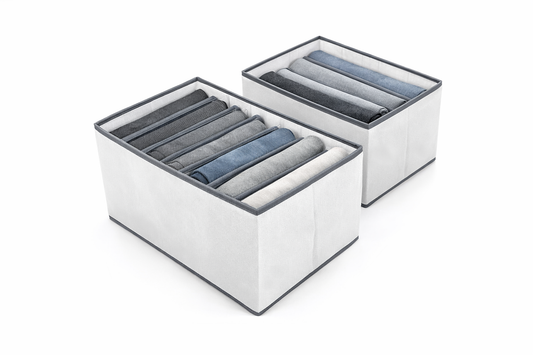 “Smart Wardrobe Organizer – Save Space Instantly (Pack of 2)”